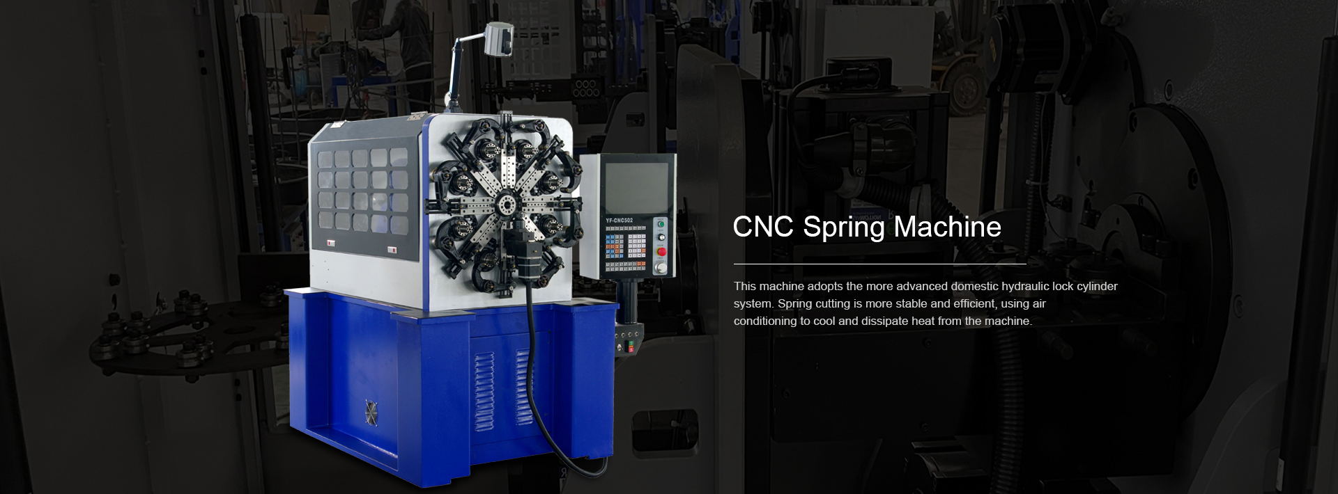cnc spring forming coiling, wire bending machine manufacturer - Yinfeng
