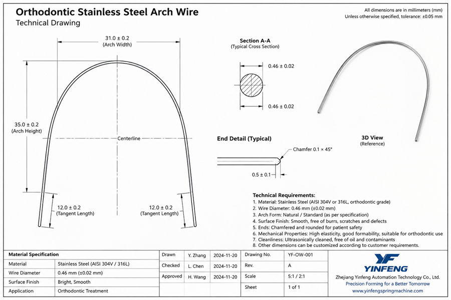 Stainless steel suture needle design drawing